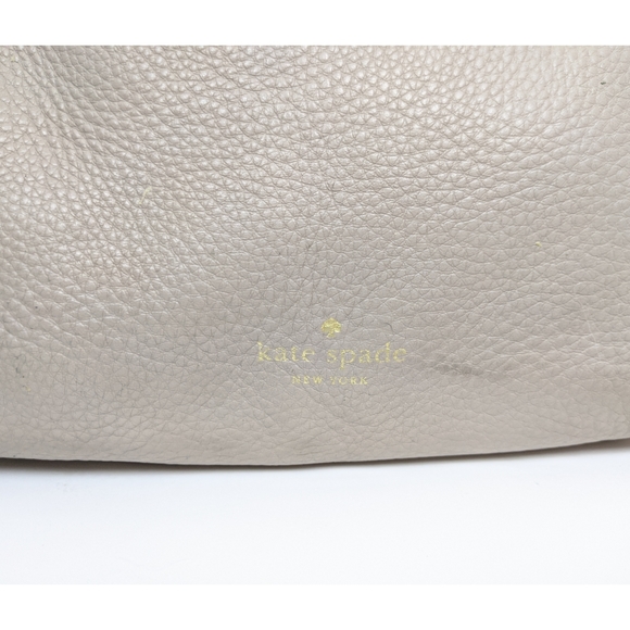 Kate Spade Sandie Street Leather Gray Crossbody - Picture 4 of 8